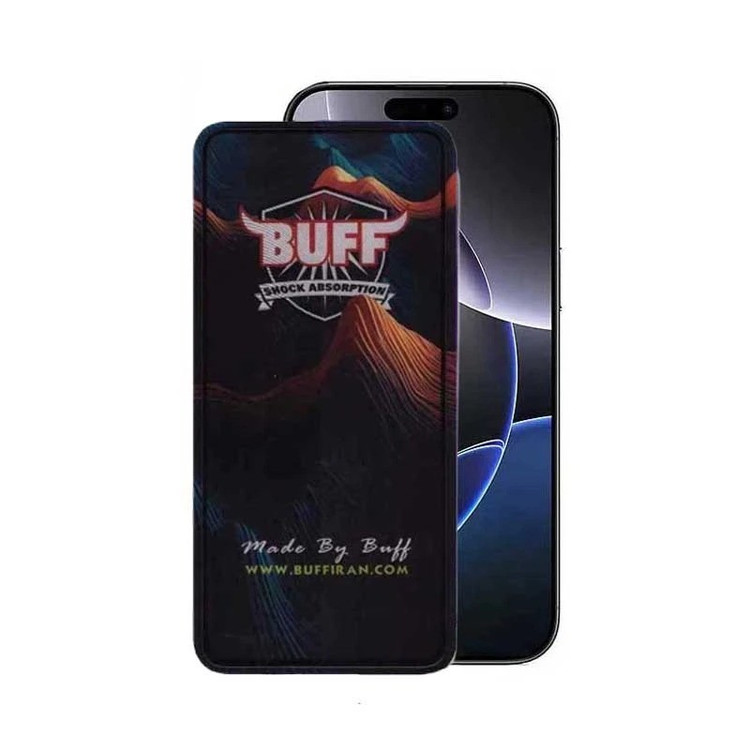 محافظ صفحه نمایش 5D بوف مدل Mountain-Guarantee مناسب برای گوشی موبایل اپل iPhone 17 Pro