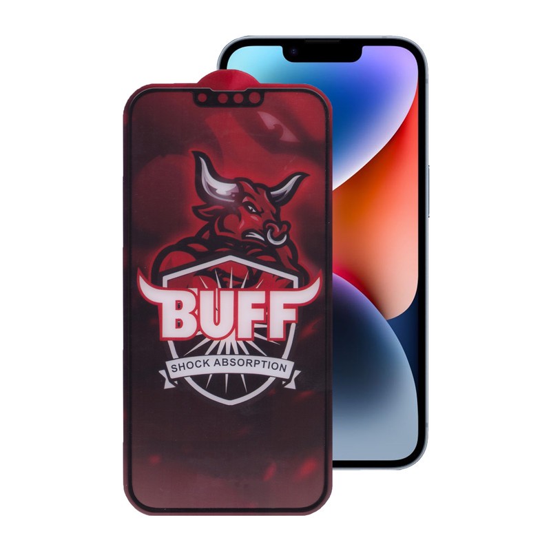 محافظ صفحه نمایش بوف مدل Crystal Double مناسب برای گوشی موبایل اپل iPhone 14 Plus 13 Pro Max