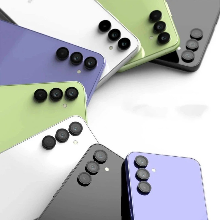 محافظ لنز دوربین بوف مدل HD-ColorLenz مناسب برای گوشی موبایل سامسونگ Galaxy S24 FE A55 A35