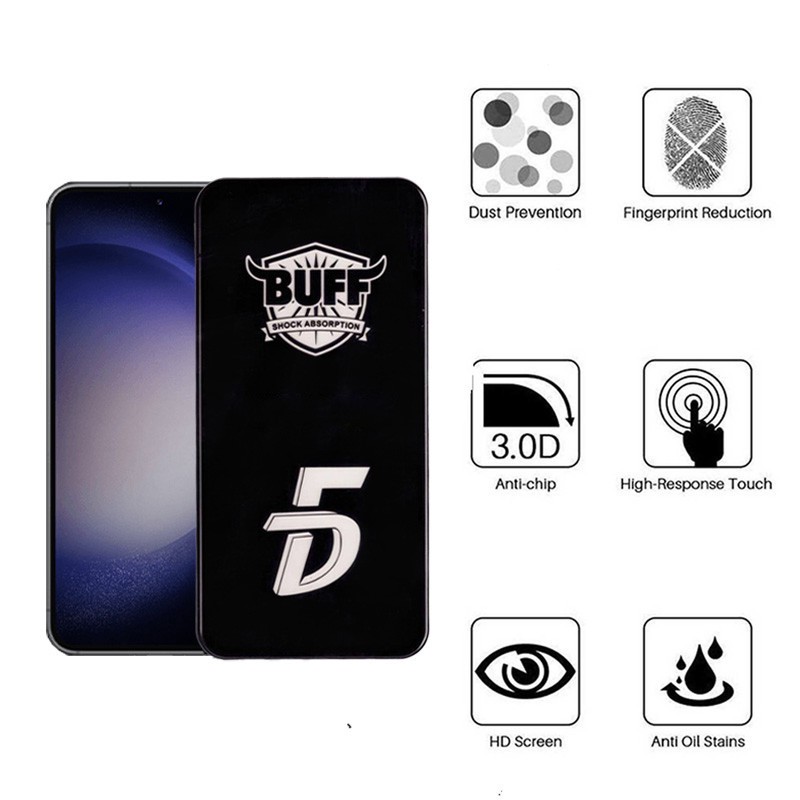 محافظ صفحه نمایش 5D بوف مدل F33 مناسب برای گوشی موبایل سامسونگ Galaxy S23 FE A54