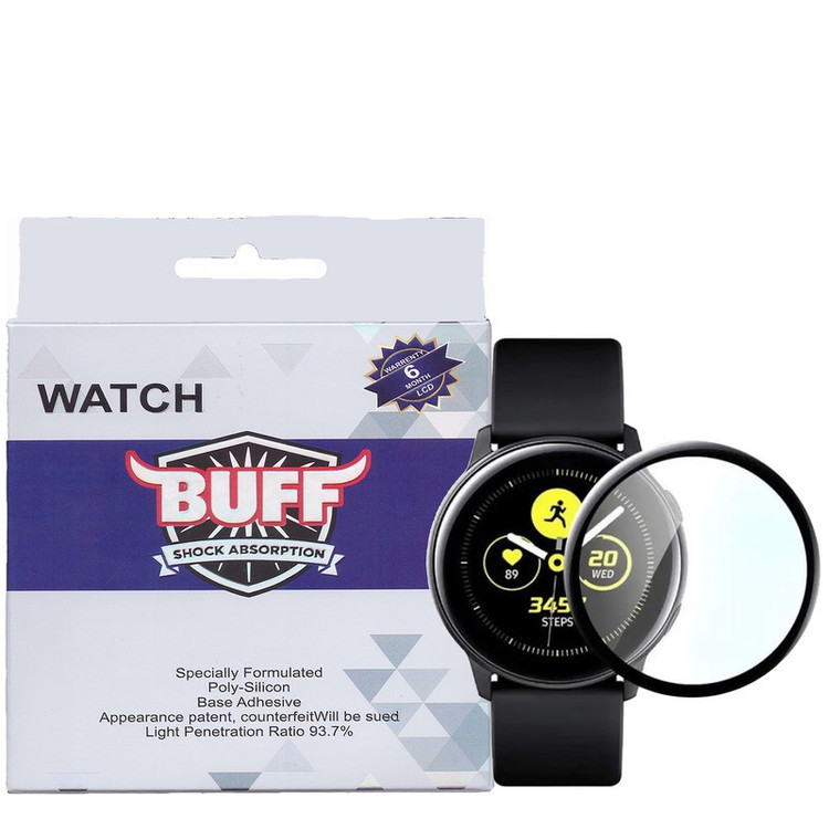 محافظ صفحه نمایش بوف مدل FullGlue-Flexible-G مناسب برای ساعت هوشمند سامسونگ Galaxy Watch 4 5 Active 2 44mm