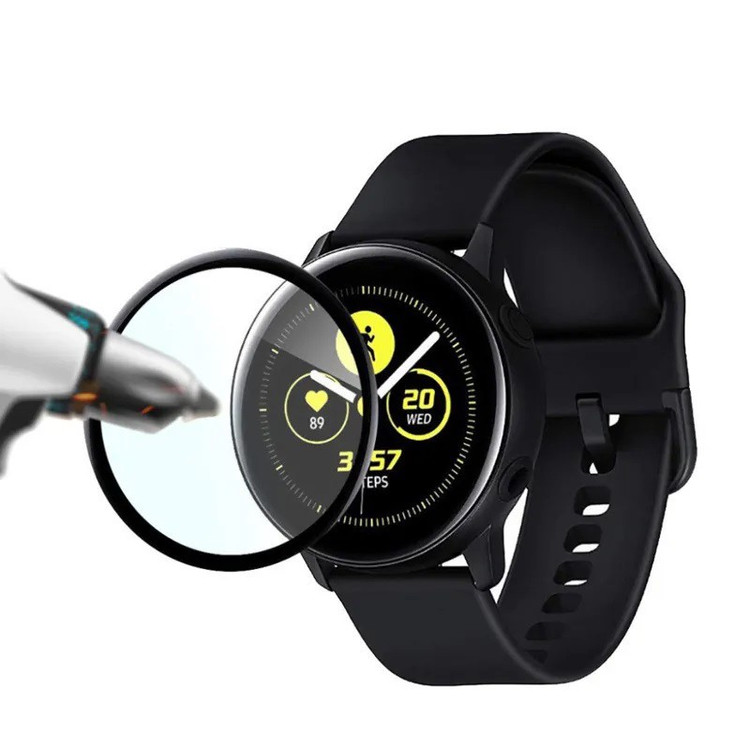 محافظ صفحه نمایش بوف مدل FullGlue-Flexible-G مناسب برای ساعت هوشمند سامسونگ Galaxy Watch 4 5 Active 2 44mm