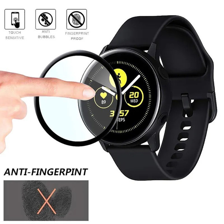محافظ صفحه نمایش بوف مدل FullGlue-Flexible-G مناسب برای ساعت هوشمند سامسونگ Galaxy Watch 4 5 Active 2 44mm
