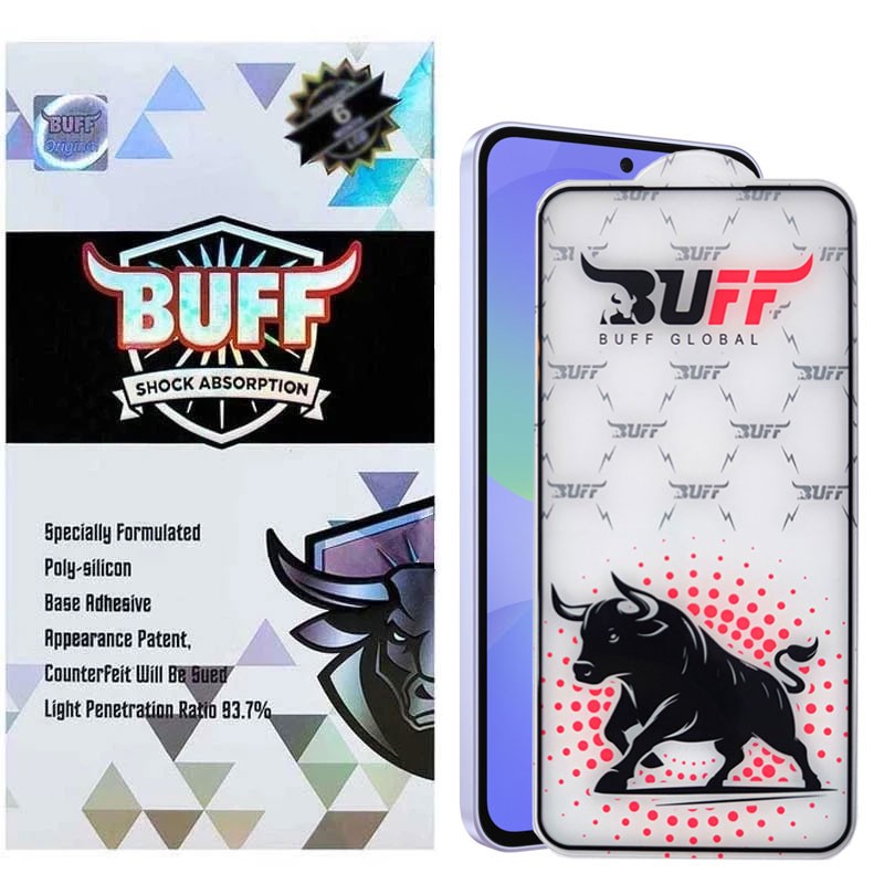 محافظ صفحه نمایش بوف مدل Black Fighter-Guarantee مناسب برای گوشی سامسونگ Galaxy A56 A36 S24 Fe