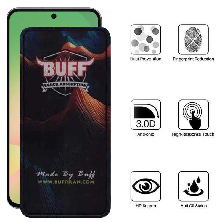 محافظ صفحه نمایش بوف مدل Mountain مناسب برای گوشی موبایل سامسونگ Galaxy A56 A36 S24 FE