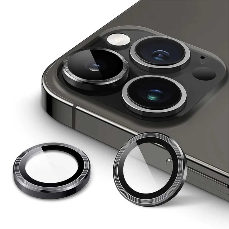 محافظ لنز دوربین بوف مدل HD-ColorLenz مناسب برای گوشی موبایل اپل Iphone 15 Pro Max 15 Pro