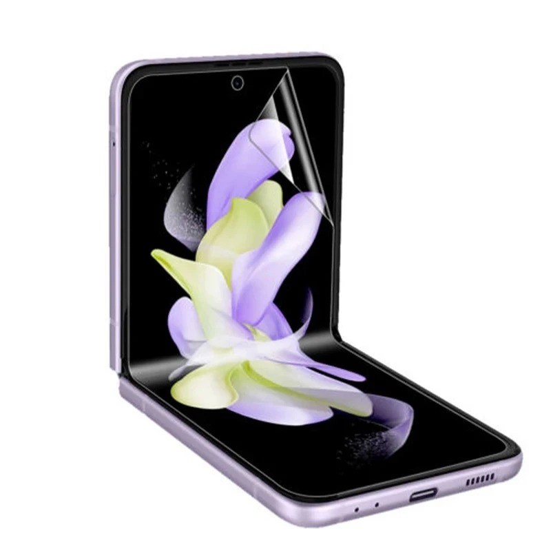 محافظ صفحه نمایش بوف مدل Hydrogel مناسب برای گوشی موبایل سامسونگ Galaxy Z Flip 7 FE Z Flip 6 به همراه محافظ پشت گوشی