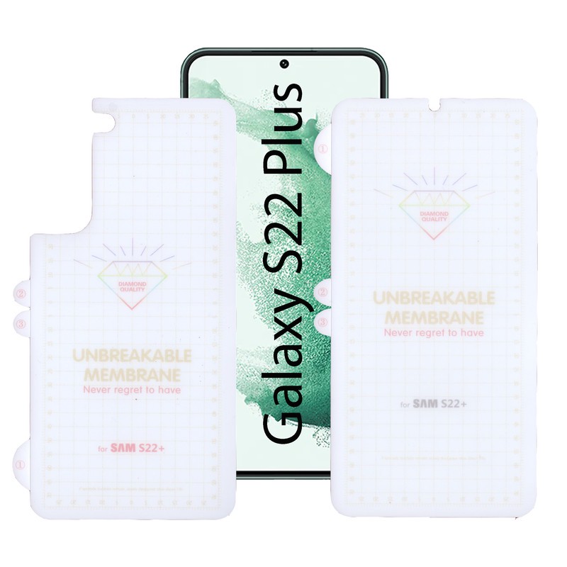 محافظ صفحه نمایش بوف مدل Hydrogel مناسب برای گوشی موبایل سامسونگ Galaxy S22 Plus به همراه محافظ پشت گوشی