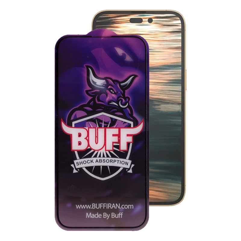 محافظ صفحه نمایش بوف مدل 5D Buffer-G مناسب برای گوشی موبایل اپل Iphone 14 Pro