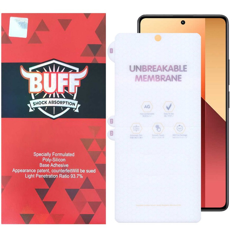 محافظ صفحه نمایش مات بوف مدل Hydrogel-Matte مناسب برای گوشی موبایل شیائومی Redmi Note 13 Pro 4G 5G Note 13 4G 5G Note...