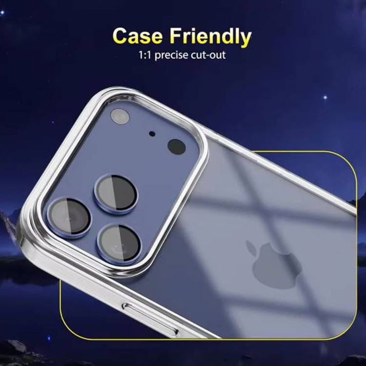 محافظ لنز دوربین فلزی بوف مدل Aluminum Metal مناسب برای گوشی موبایل اپل iPhone 17 Pro 17 Pro Max