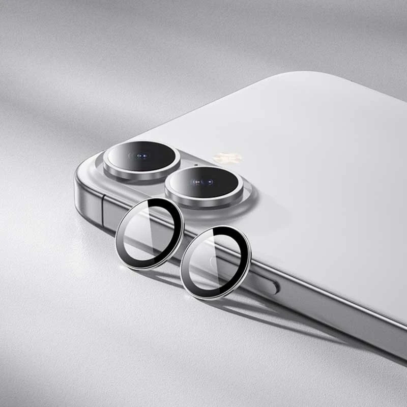 محافظ لنز دوربین فلزی بوف مدل Aluminum Metal مناسب برای گوشی موبایل اپل iPhone 17