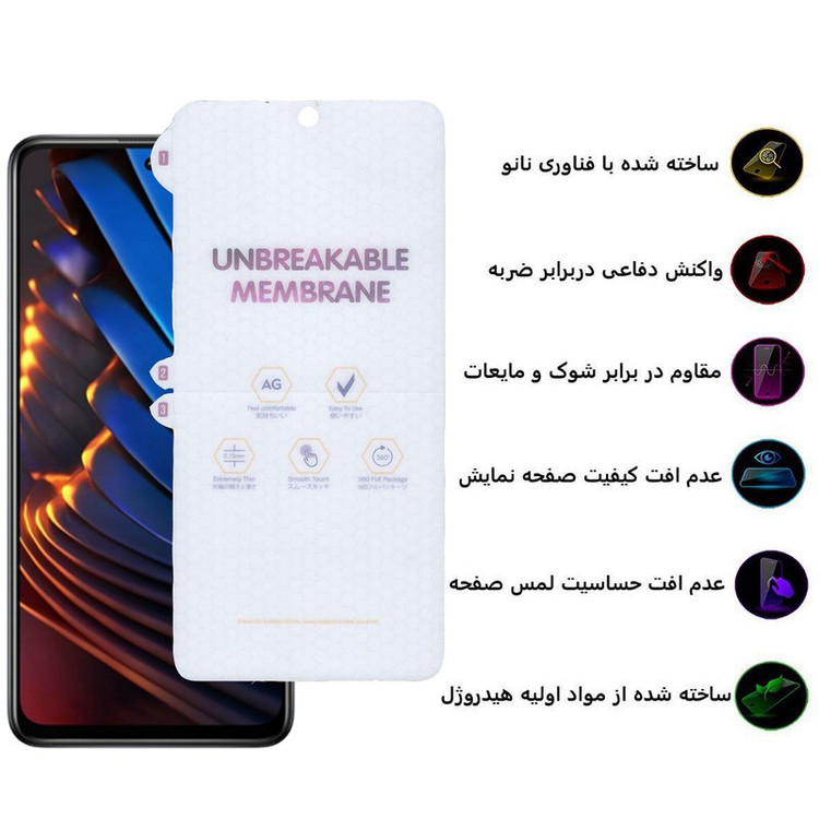 محافظ صفحه نمایش مات بوف مدل HgM15 مناسب برای گوشی موبایل شیائومی Poco X3 Gt X3 X3 Pro X3 Nfc