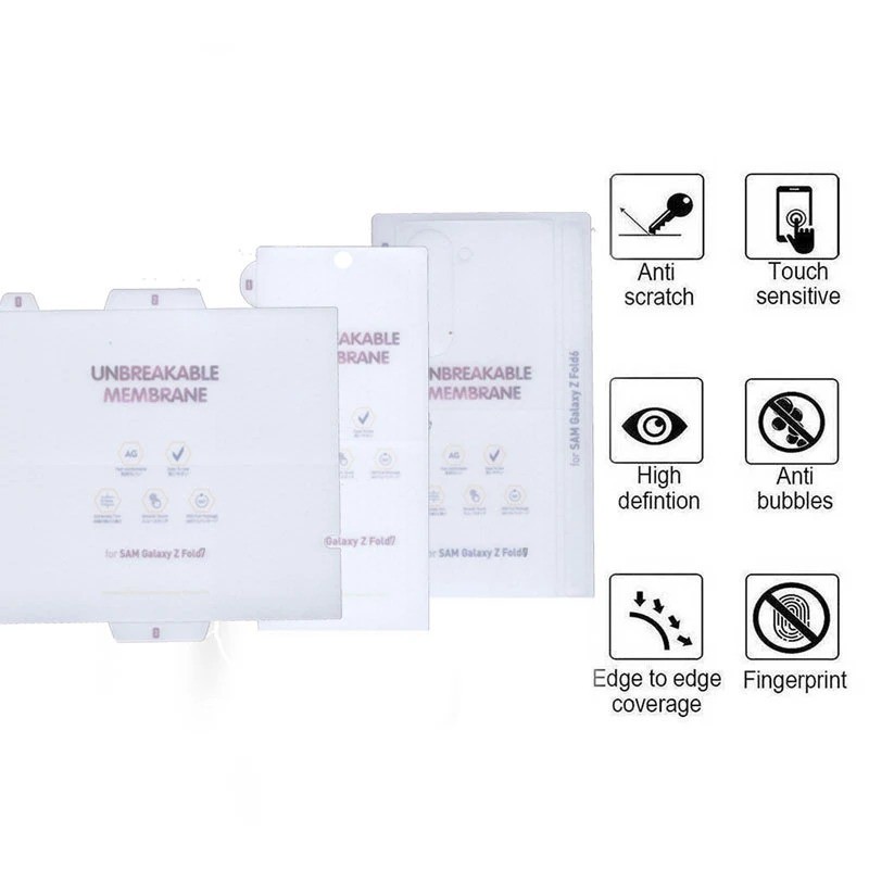 محافظ صفحه نمایش مات بوف مدل Hydrogel-Matte مناسب برای گوشی موبایل سامسونگ Galaxy Z Fold 7 به همراه محافظ پشت گوشی