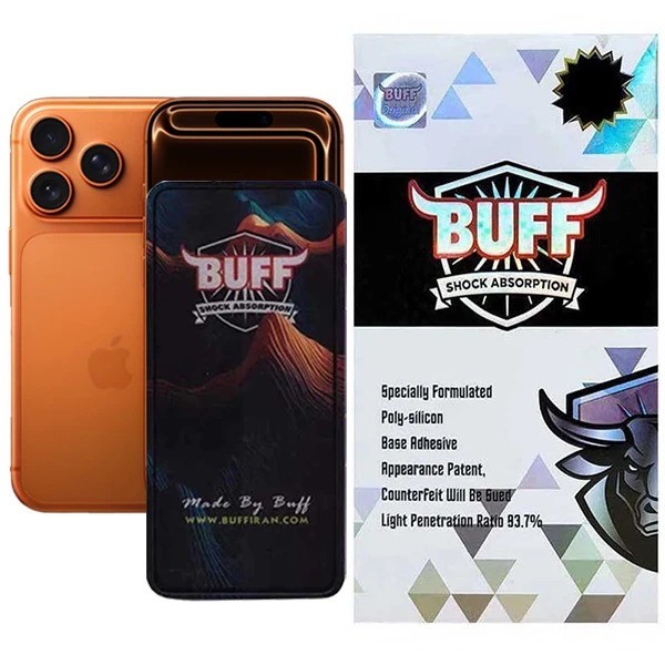 محافظ صفحه نمایش 5D بوف مدل Mountain-Guarantee مناسب برای گوشی موبایل اپل iPhone 17 Pro 17 16 Pro