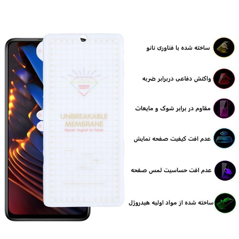 محافظ صفحه نمایش بوف مدل Hg15 مناسب برای گوشی موبایل شیائومی Poco X3 Gt X3 X3 Pro X3 Nfc
