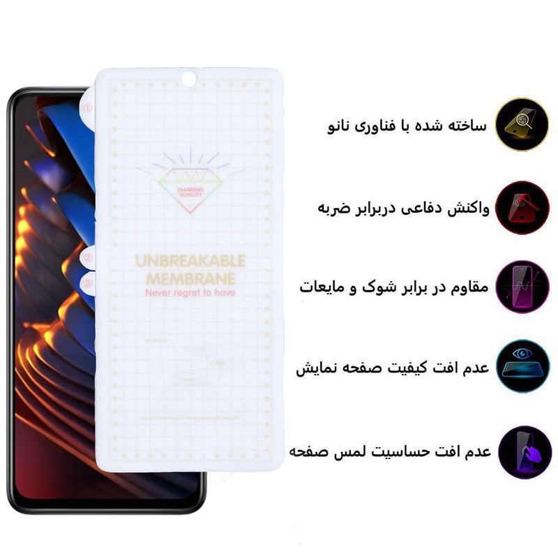 محافظ صفحه نمایش بوف مدل Hg15 مناسب برای گوشی موبایل شیائومی Poco X3 Gt X3 X3 Pro X3 Nfc