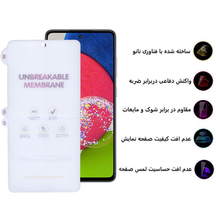 محافظ صفحه نمایش مات بوف مدل HgM15 مناسب برای گوشی موبایل سامسونگ Galaxy A52s A51 5G