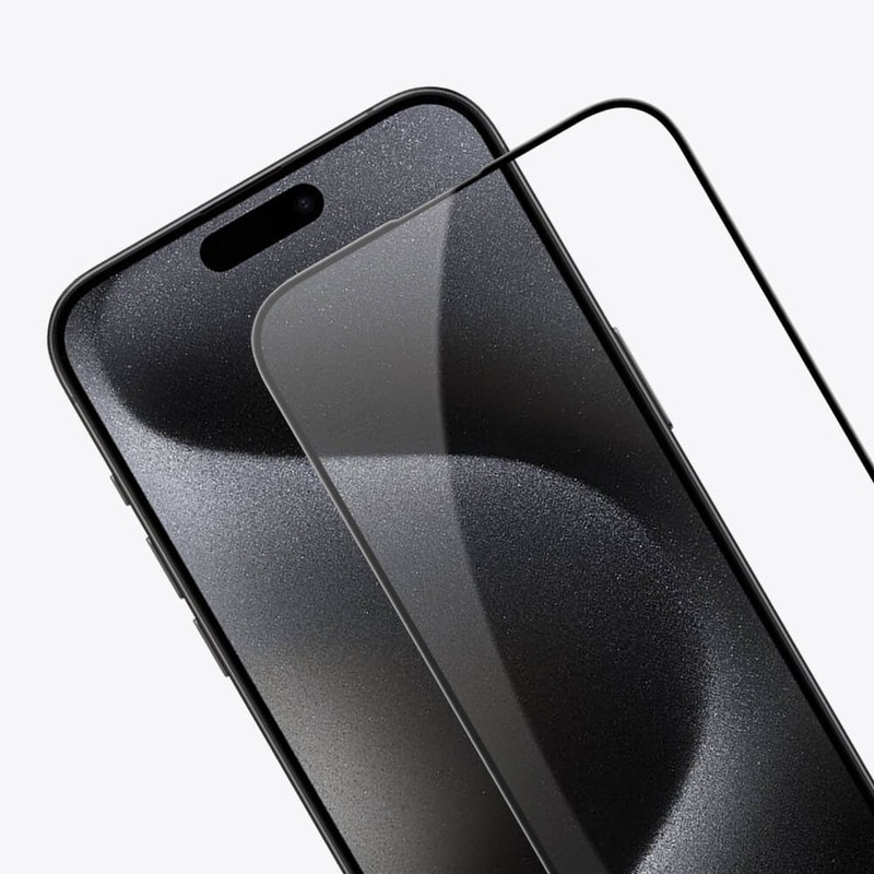 محافظ صفحه نمایش بوف مدل 5D Buffer-G مناسب برای گوشی موبایل اپل iPhone 15 Pro Max