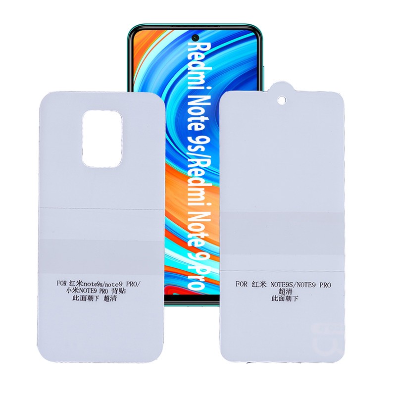 محافظ صفحه نمایش و پشت گوشی موبایل بوف مدل Epic16 مناسب برای گوشی موبایل شیائومی Redmi Note 9s Redmi Note 9 Pro