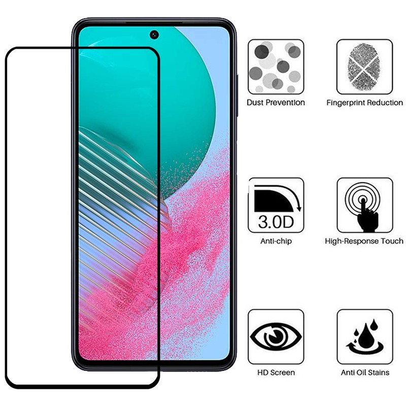 محافظ صفحه نمایش بوف مدل 5D-G مناسب برای گوشی موبایل سامسونگ Galaxy M54 F54 M53 A73 5G S10 Lite Note10 Lite