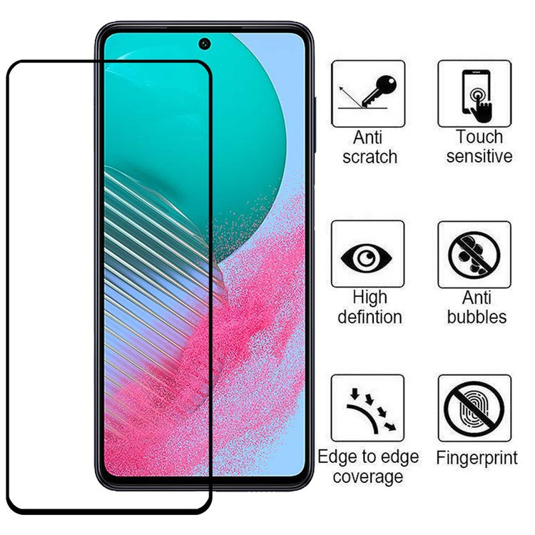 محافظ صفحه نمایش بوف مدل 5D-G مناسب برای گوشی موبایل سامسونگ Galaxy M54 F54 M53 A73 5G S10 Lite Note10 Lite