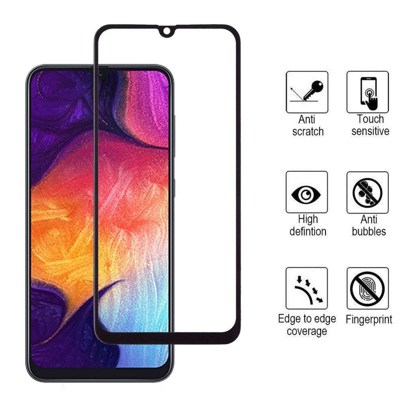 محافظ صفحه نمایش 5D بوف مدل F33 مناسب برای گوشی موبایل سامسونگ Galaxy A50 A50s A30 A30s A20 A31 M30 A40s