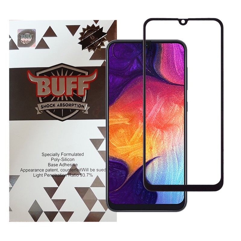محافظ صفحه نمایش 5D بوف مدل F33 مناسب برای گوشی موبایل سامسونگ Galaxy A50 A50s A30 A30s A20 A31 M30 A40s