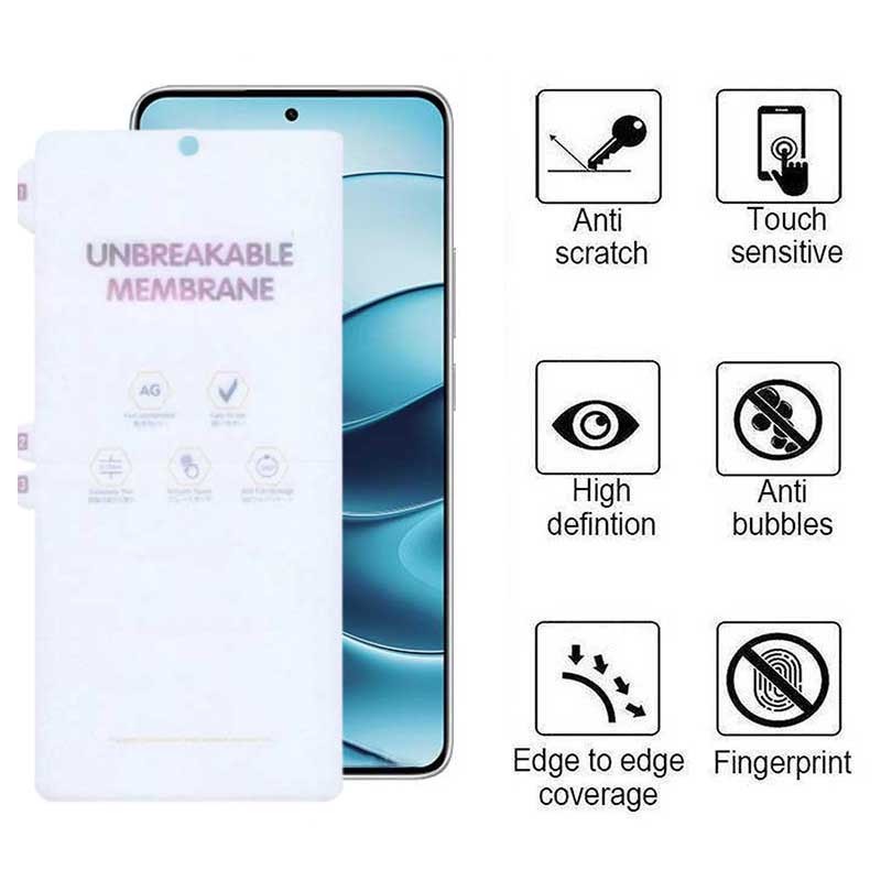 محافظ صفحه نمایش مات بوف مدل Hydrogel-Matte-G مناسب برای گوشی موبایل شیائومی Redmi Note 14 Note 14 Pro Note 14 Pro pl...