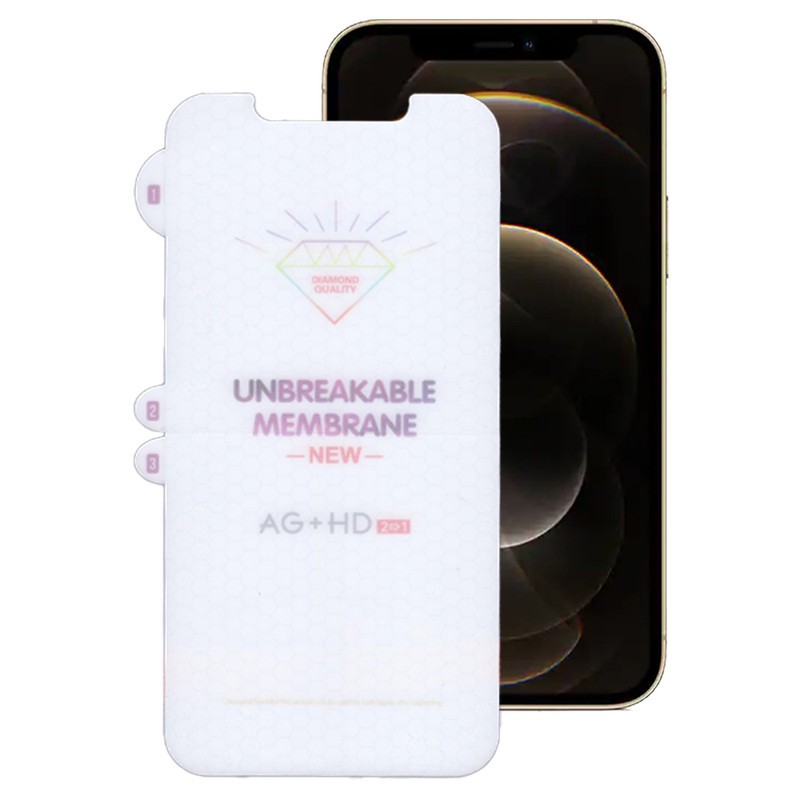 محافظ صفحه نمایش بوف مدل Hydrogel-Double مناسب برای گوشی موبایل اپل iPhone 12 12 Pro
