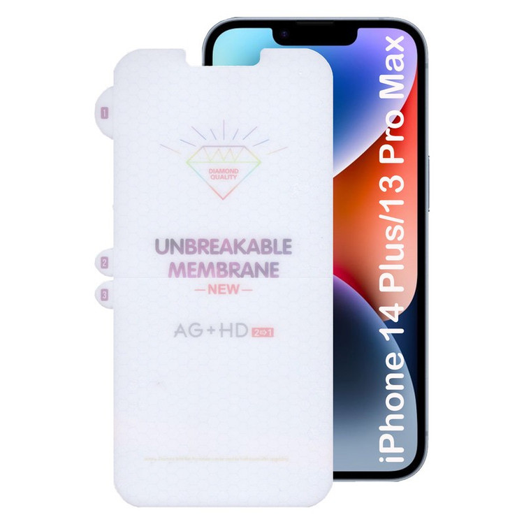 محافظ صفحه نمایش بوف مدل Hydrogel-Double مناسب برای گوشی موبایل اپل iPhone 14 Plus iPhone 13 Pro Max