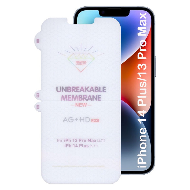 محافظ صفحه نمایش بوف مدل Hydrogel-Double مناسب برای گوشی موبایل اپل iPhone 14 Plus iPhone 13 Pro Max