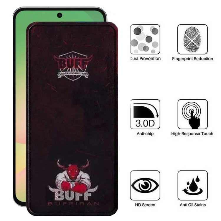 محافظ صفحه نمایش بوف مدل Muscle-Bull-Guarantee مناسب برای گوشی موبایل شیائومی Xiaomi 17 Pro Max 15T Pro 15T