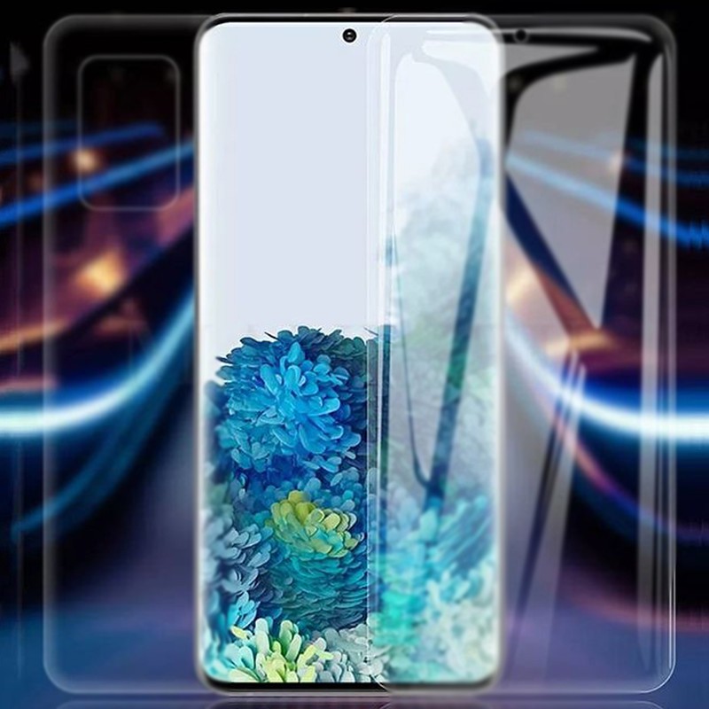 محافظ صفحه نمایش و پشت گوشی بوف مدل HgM15 مناسب برای گوشی موبایل سامسونگ Galaxy S20