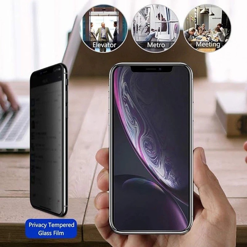محافظ صفحه نمایش حریم شخصی بوف مدل BullRun Privacy Pro-G مناسب برای گوشی موبایل اپل iPhone 16 Pro Max