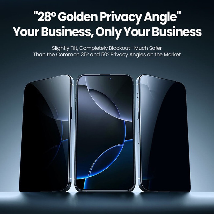 محافظ صفحه نمایش حریم شخصی بوف مدل BullRun Privacy Pro-G مناسب برای گوشی موبایل اپل iPhone 16 Pro Max