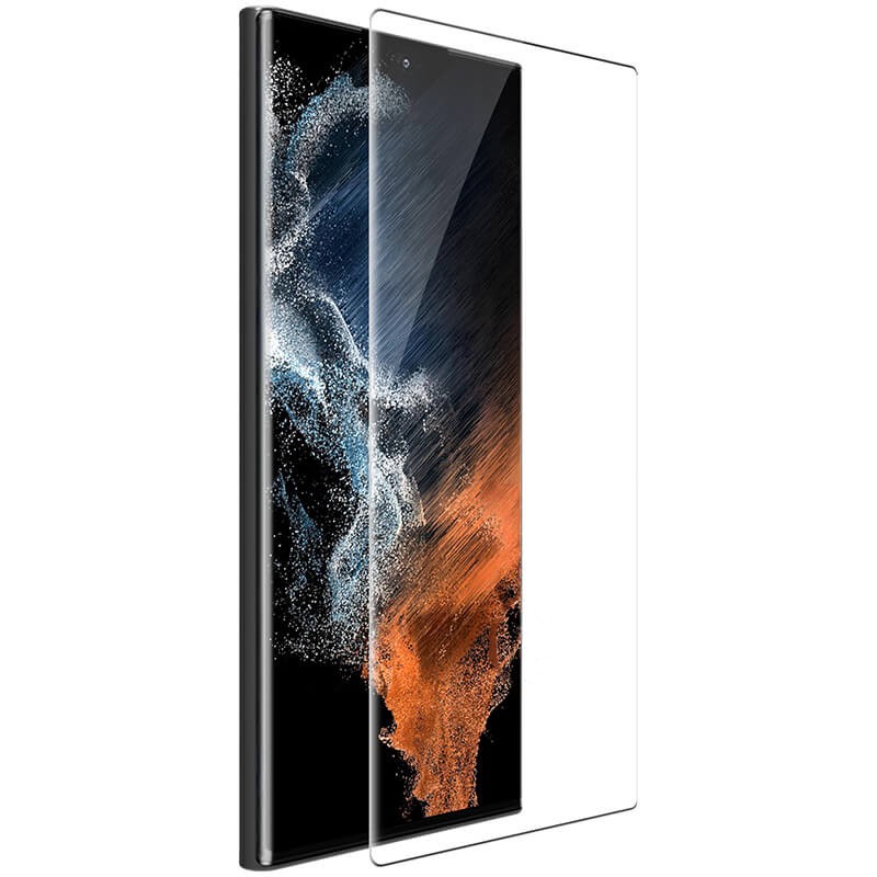 محافظ صفحه نمایش بوف مدل Full-Glue مناسب برای گوشی موبایل سامسونگ Galaxy S22 Ultra