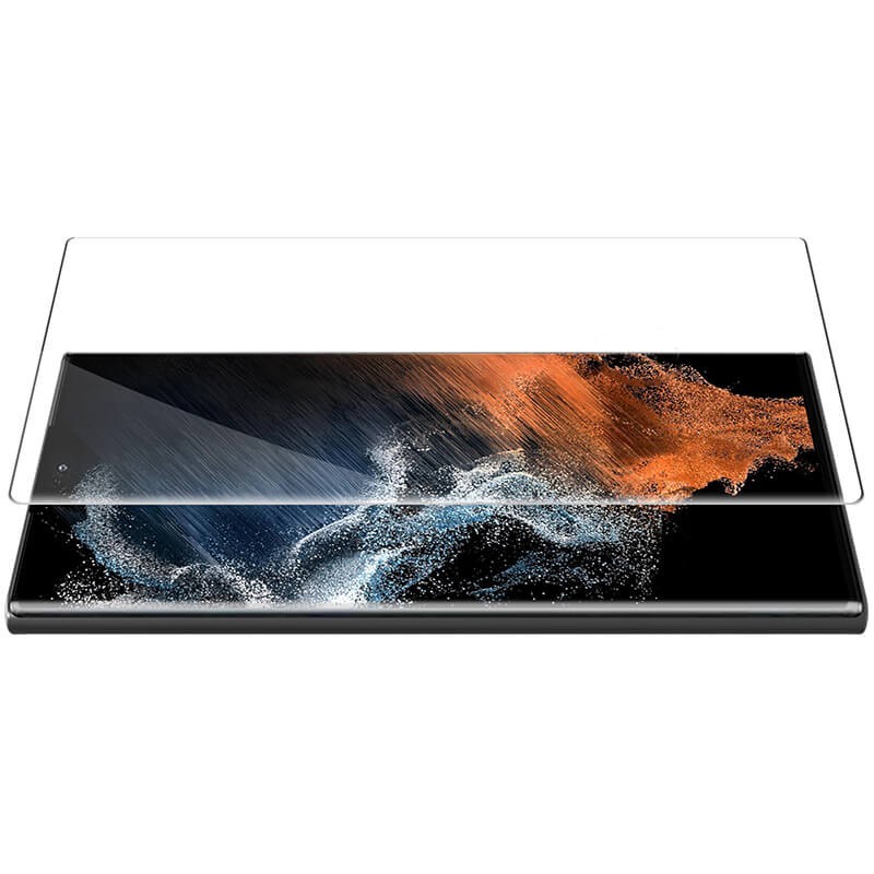 محافظ صفحه نمایش بوف مدل Full-Glue مناسب برای گوشی موبایل سامسونگ Galaxy S22 Ultra