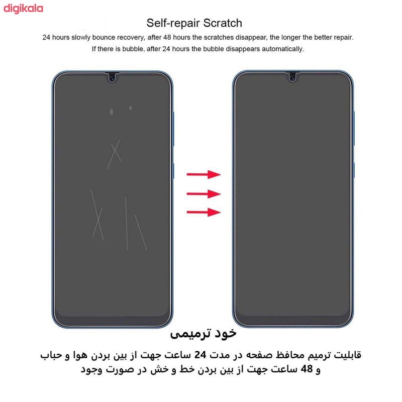 محافظ صفحه نمایش بوف مدل Hg01 مناسب برای گوشی موبایل سامسونگ Galaxy ZFold3 به همراه محافظ پشت گوشی