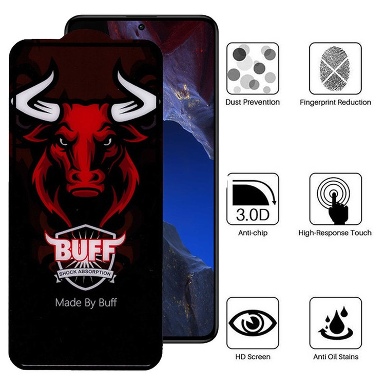 محافظ صفحه نمایش سرامیکی بوف مدل Ceramic Pro-G مناسب برای گوشی موبایل شیائومی Poco F5 Pro F5 Redmi Note 12 Turbo