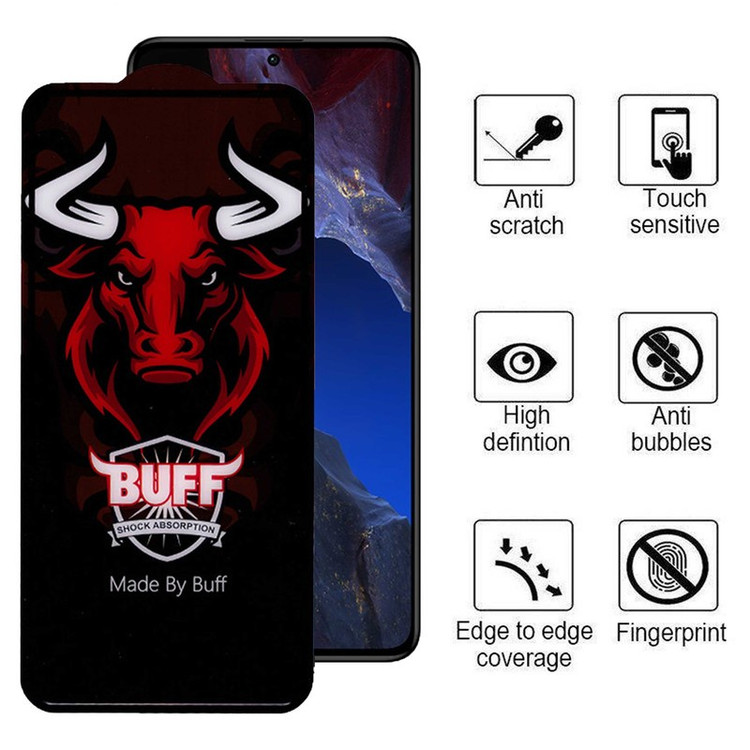 محافظ صفحه نمایش سرامیکی بوف مدل Ceramic Pro-G مناسب برای گوشی موبایل شیائومی Poco F5 Pro F5 Redmi Note 12 Turbo