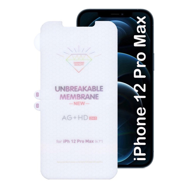 محافظ صفحه نمایش بوف مدل Hydrogel-Double مناسب برای گوشی موبایل اپل iPhone 12 Pro Max