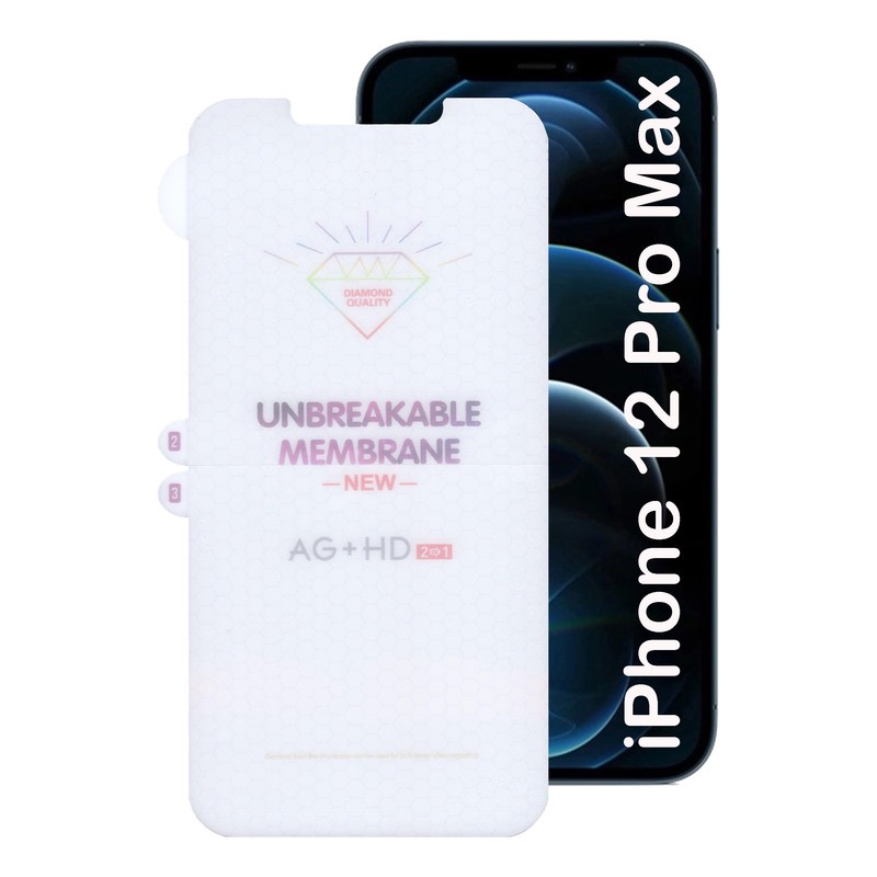 محافظ صفحه نمایش بوف مدل Hydrogel-Double مناسب برای گوشی موبایل اپل iPhone 12 Pro Max