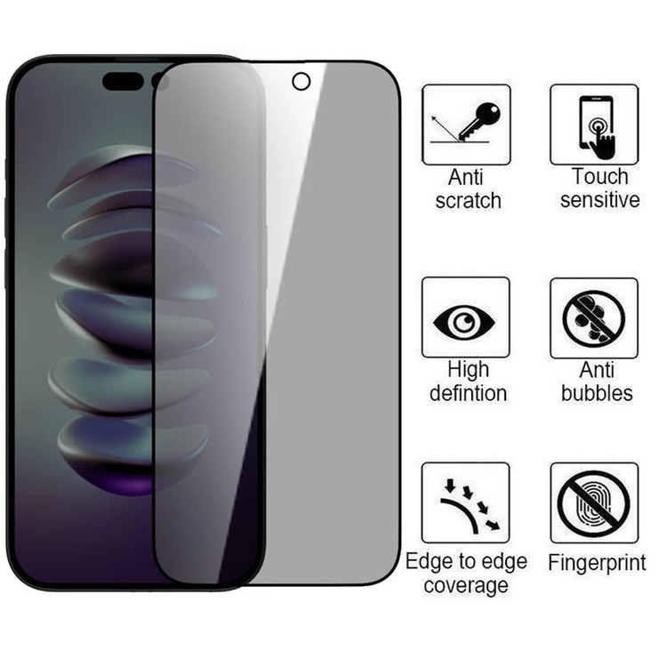 محافظ صفحه نمایش حریم شخصی بوف مدل Pri-G مناسب برای گوشی موبایل اپل iPhone 14 Pro Max