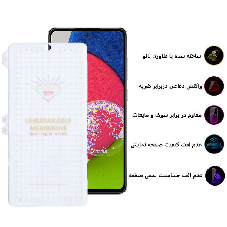 محافظ صفحه نمایش بوف مدل Hg01 مناسب برای گوشی موبایل سامسونگ Galaxy A52s A51 5G