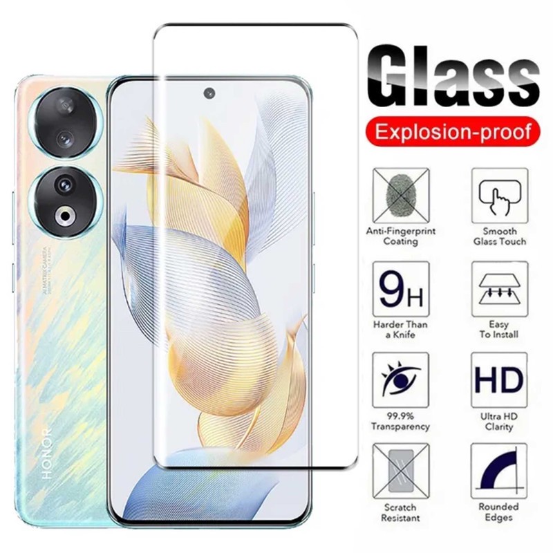 محافظ صفحه نمایش بوف مدل FullGlue-Max مناسب برای گوشی موبایل آنر 90 90 Pro