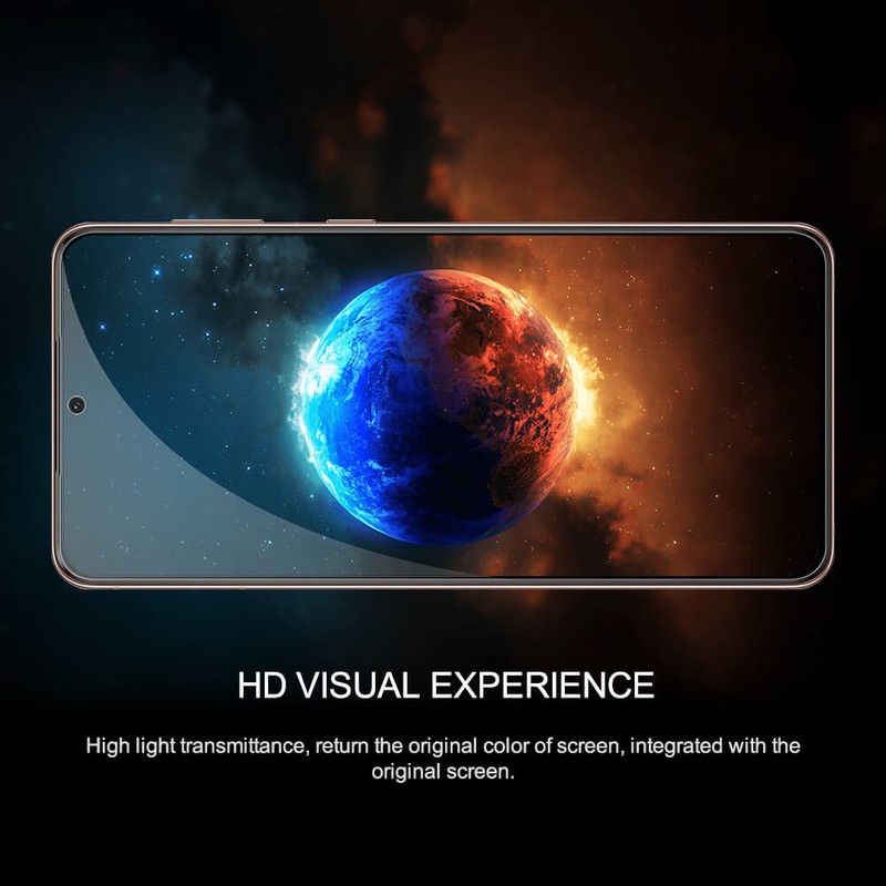 محافظ صفحه نمایش 5D بوف مدل F33 مناسب برای گوشی موبایل سامسونگ Galaxy S22