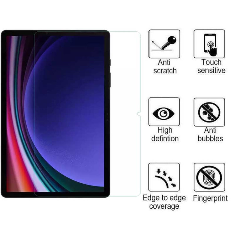 محافظ صفحه نمایش بوف مدل 5D مناسب برای تبلت سامسونگ Galaxy Tab S9 S9 FE S8 S7