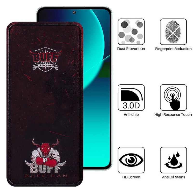 محافظ صفحه نمایش بوف مدل Muscle-Bull مناسب برای گوشی موبایل شیائومی 13T Pro 13T Redmi K60 Ultra