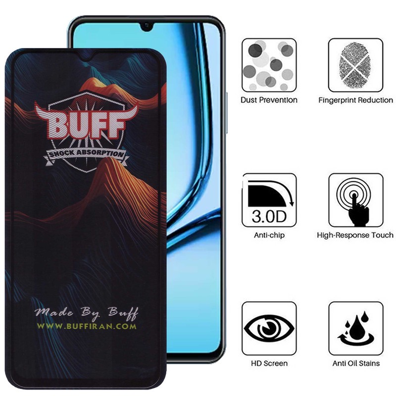 محافظ صفحه نمایش بوف مدلMountain-G مناسب برای گوشی موبایل ریلمی Note 50 C53 (India) C53 C51 Narzo N53
